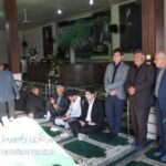 مراسم یادبود آتش نشان فداکار رامهرمز