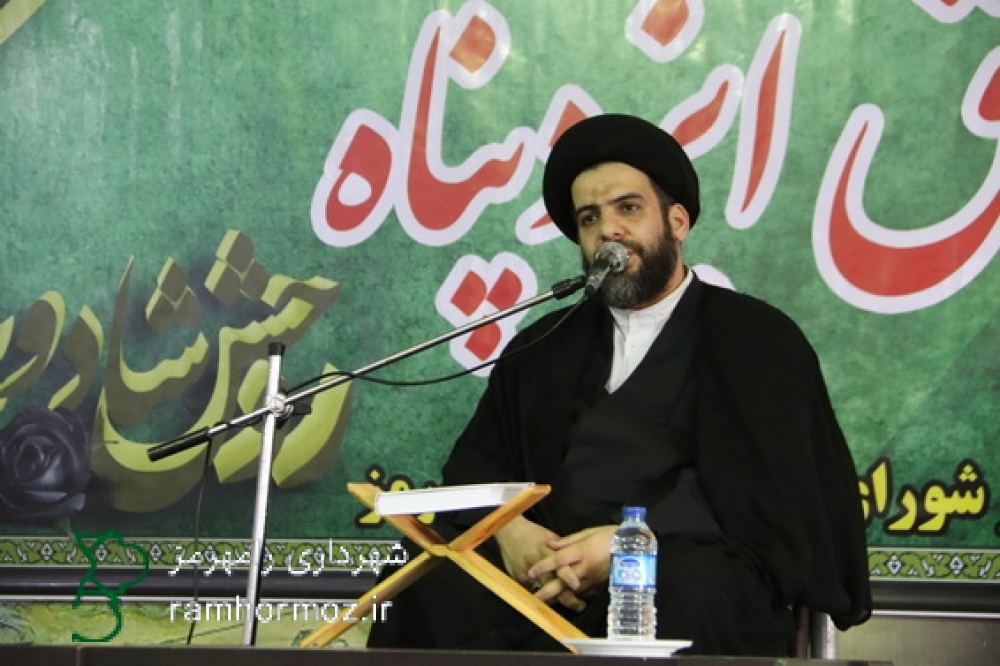 مراسم یادبود آتش نشان فداکار رامهرمز