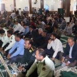 مراسم یادبود آتش نشان فداکار رامهرمز