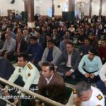مراسم یادبود آتش نشان فداکار رامهرمز