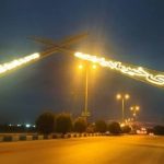 بهسازی و نورپردازی دروازه قرآن رامهرمز