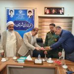 دیدار با فرماندار رامهرمز بمناسبت هفته دولت